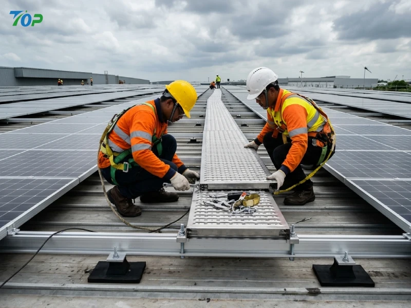 Laluan Penyelenggaraan Industri untuk Bumbung Kilang: Piawaian Pematuhan, Keselamatan Struktur dan Panduan Reka Bentuk EPC Serasi Solar