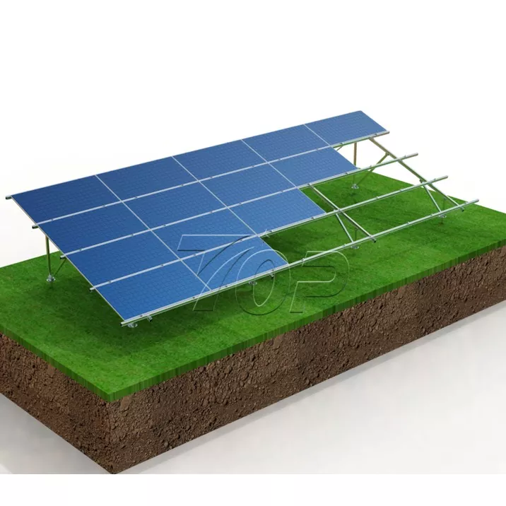 Sistem Pemasangan Suria Ground Aluminium