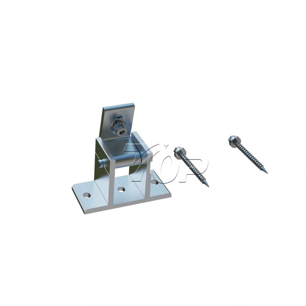 Adjustable Front Leg For Roof Solar Panel Mounting
