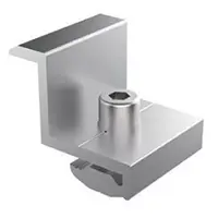 Aluminum Solar Panel Mounting Rail Clamp