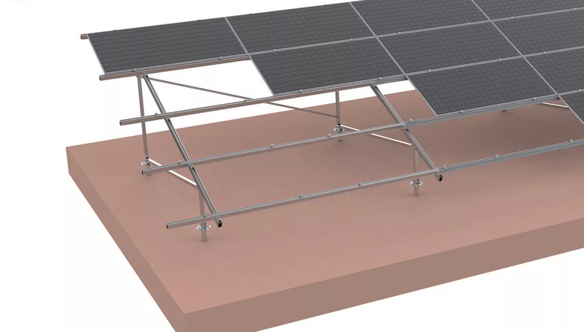 Aluminum Solar Panel Mounting Rail Clamp