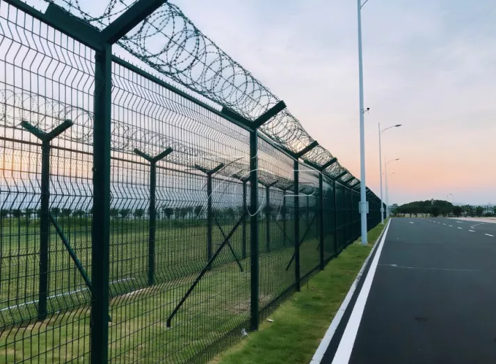 Double Twisted Barbed Wire Fence