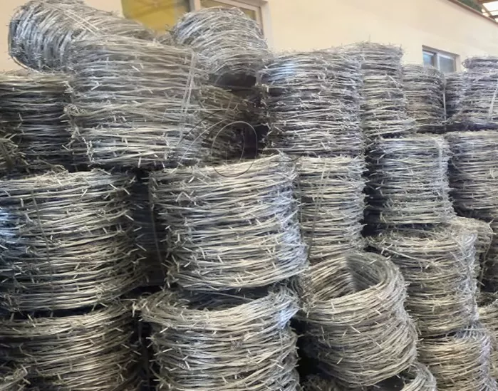 Double Twisted Barbed Wire Fence